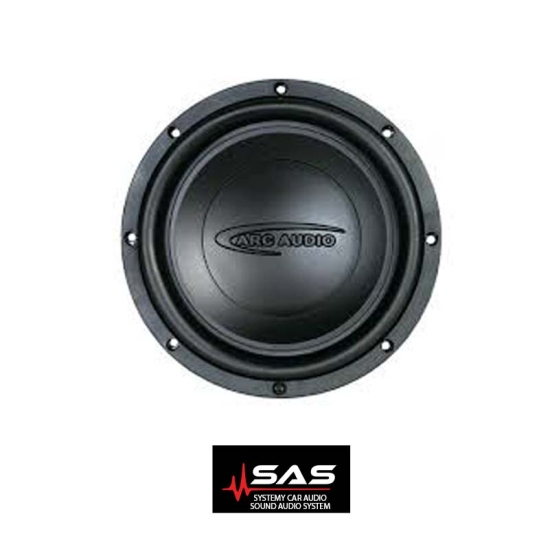 Subwoofer ARC Audio ARC8D2   Głośnik niskotonowy Subwoofer 8” 20cm 2+2 Ohm